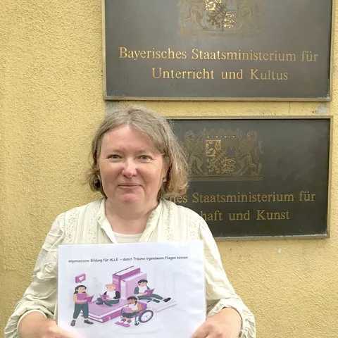 Plakat von Elke Heilmann
