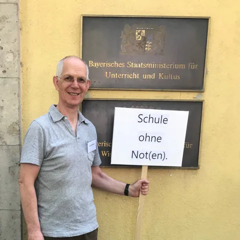 Plakat von Roland Grüttner